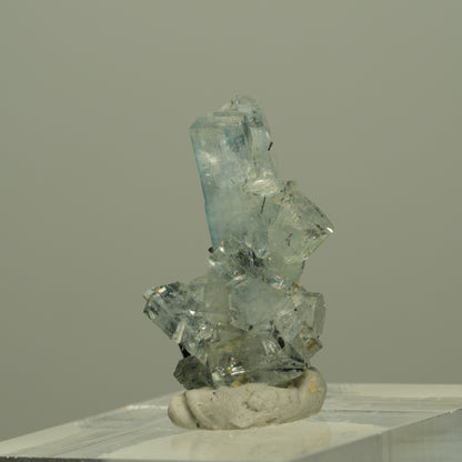 Seltene Aquamarin, Schörl Turmalin Stufe Erongo, Namibia 22*15*10mm #14962