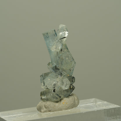 Seltene Aquamarin, Schörl Turmalin Stufe Erongo, Namibia 22*15*10mm #14962