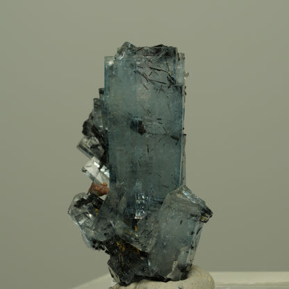 Seltene Aquamarin, Schörl Turmalin Stufe Erongo, Namibia 29*17*14mm #14965
