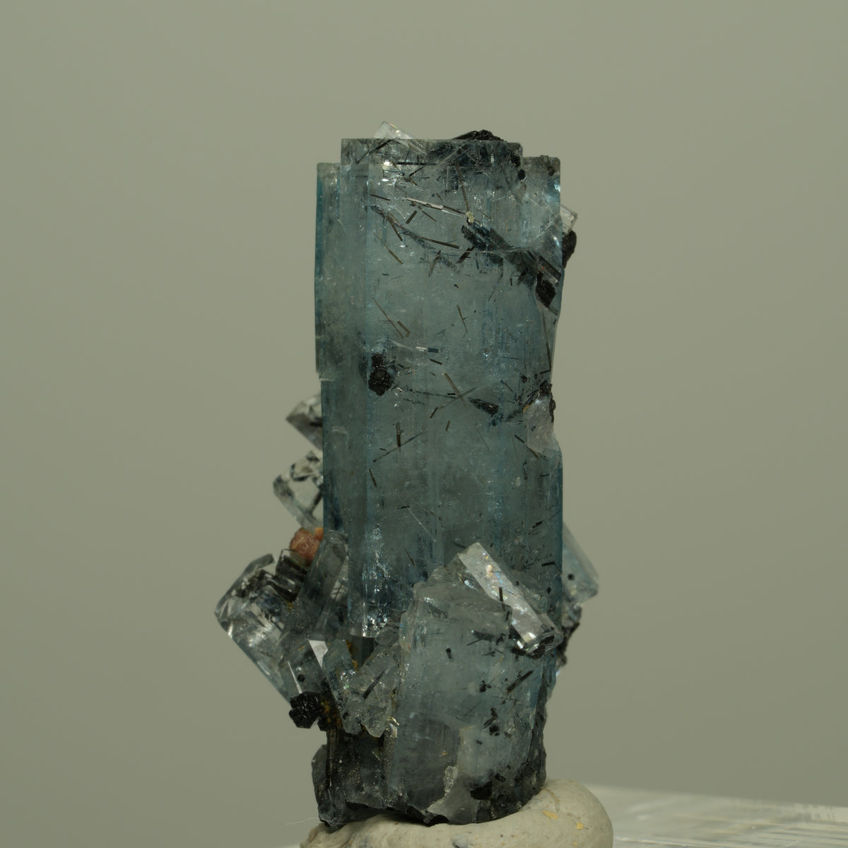 Seltene Aquamarin, Schörl Turmalin Stufe Erongo, Namibia 29*17*14mm #14965