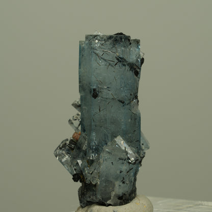 Seltene Aquamarin, Schörl Turmalin Stufe Erongo, Namibia 29*17*14mm #14965