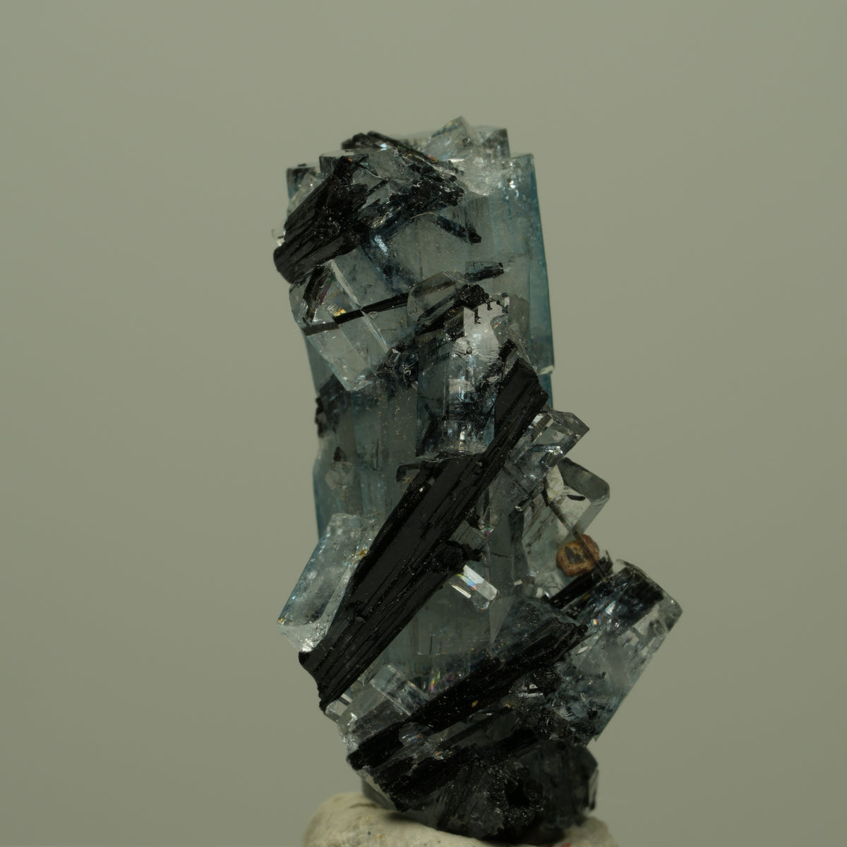 Seltene Aquamarin, Schörl Turmalin Stufe Erongo, Namibia 29*17*14mm #14965