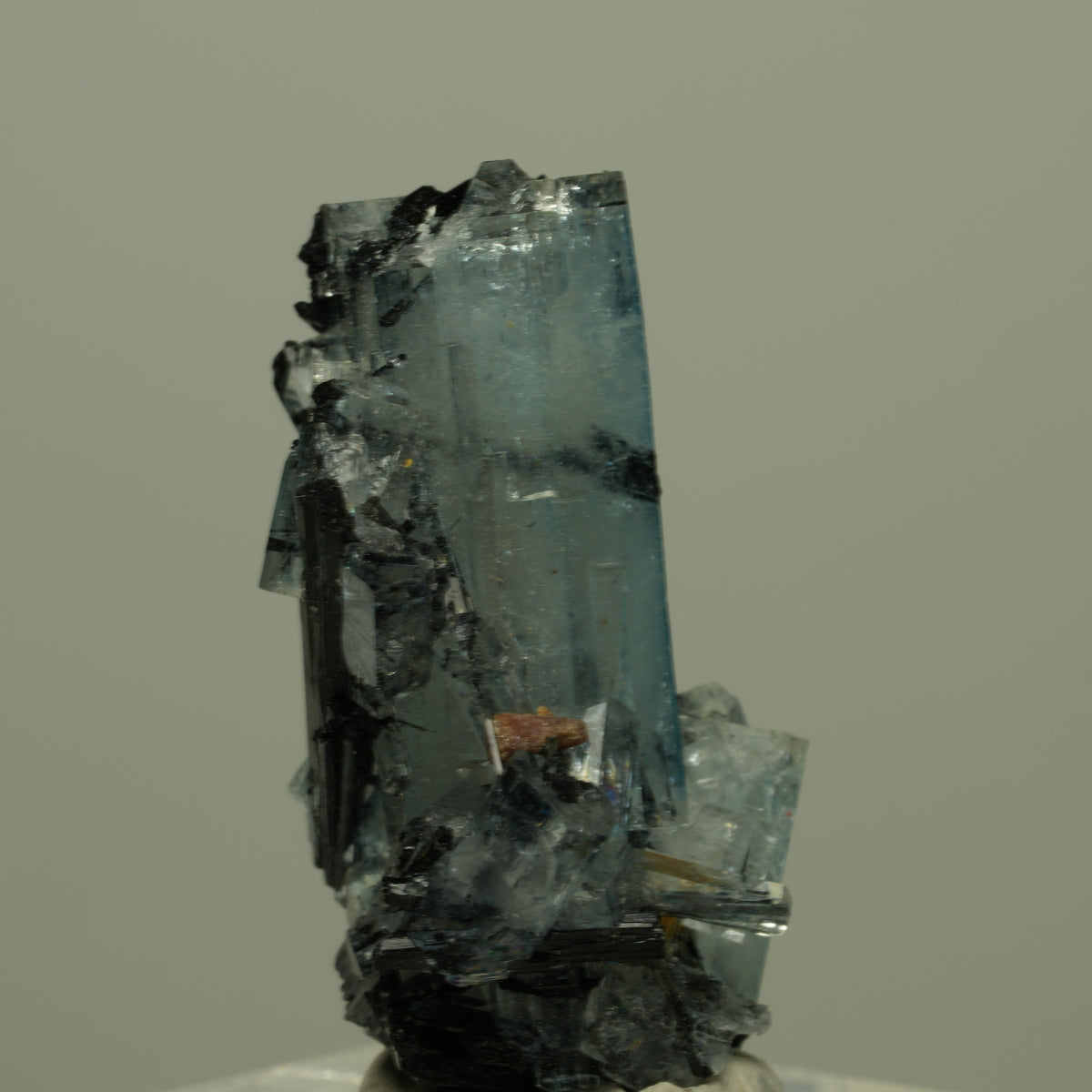Seltene Aquamarin, Schörl Turmalin Stufe Erongo, Namibia 29*17*14mm #14965