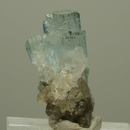 Aquamarin, Fluorit, Schörl Turmalin Stufe Erongo, Namibia 27*16*15mm #14967