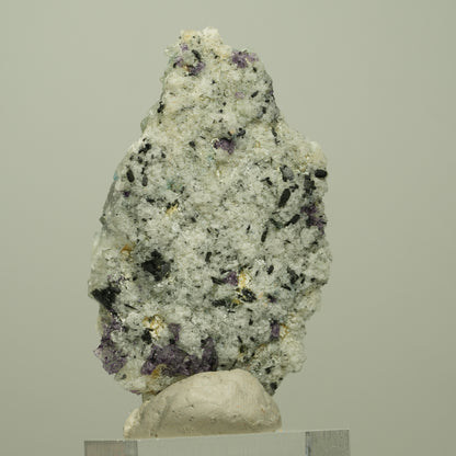 Aquamarin, Fluorit, Schörl Turmalin Stufe Erongo, Namibia 56*33*13mm #14968