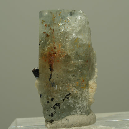 Aquamarin, Fluorit, Schörl Turmalin, Orthoklas Stufe Erongo, Namibia 27*16*13mm #14969