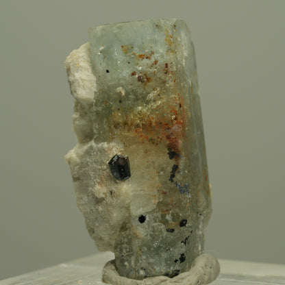 Aquamarin, Fluorit, Schörl Turmalin, Orthoklas Stufe Erongo, Namibia 27*16*13mm #14969