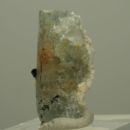 Aquamarin, Fluorit, Schörl Turmalin, Orthoklas Stufe Erongo, Namibia 27*16*13mm #14969