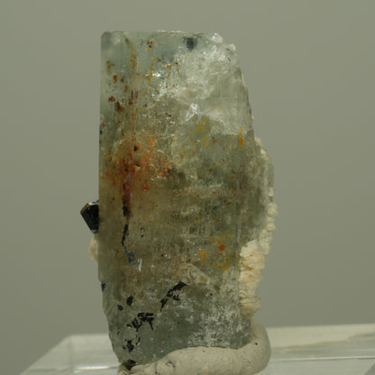 Aquamarin, Fluorit, Schörl Turmalin, Orthoklas Stufe Erongo, Namibia 27*16*13mm #14969
