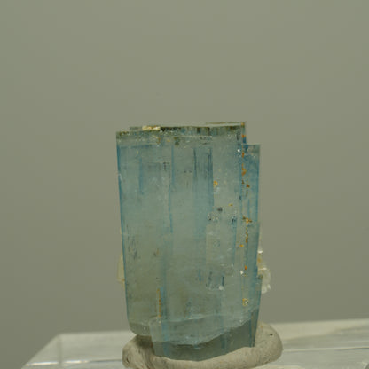 Aquamarin, Schörl Turmalin, Muskovit Stufe Erongo, Namibia 20*12*12mm #14970