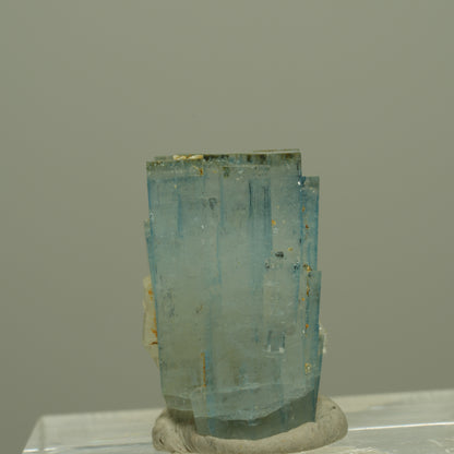 Aquamarin, Schörl Turmalin, Muskovit Stufe Erongo, Namibia 20*12*12mm #14970
