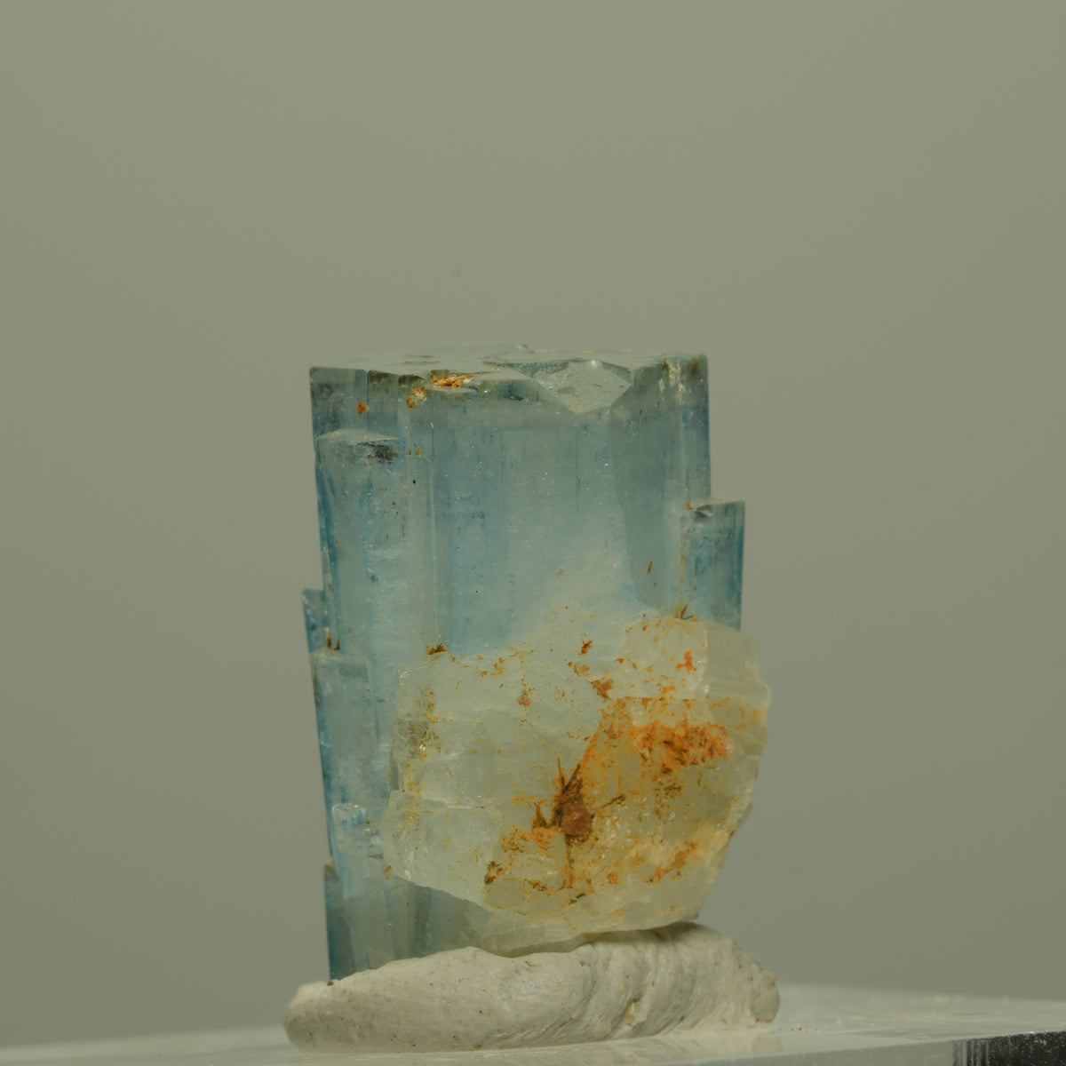 Aquamarin, Schörl Turmalin, Muskovit Stufe Erongo, Namibia 20*12*12mm #14970