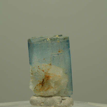Aquamarin, Schörl Turmalin, Muskovit Stufe Erongo, Namibia 20*12*12mm #14970