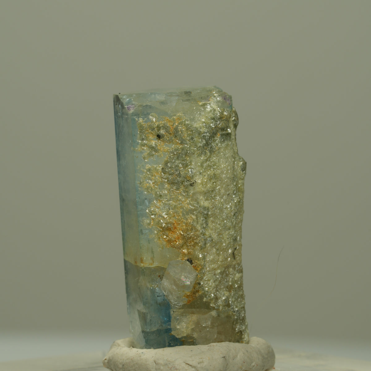 Seltene Aquamarin, Muskovit Stufe Erongo, Namibia 22*11*11mm #14971