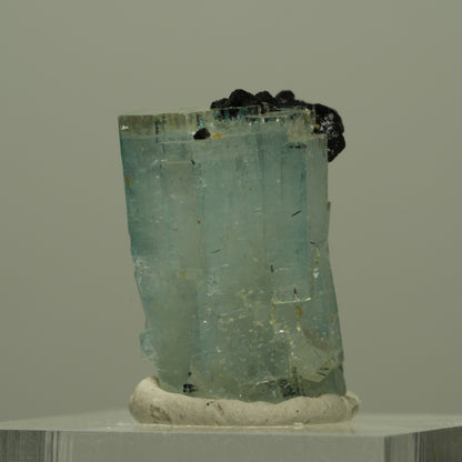 Aquamarin, Fluorit, Schörl Turmalin, Muskovit Stufe Erongo, Namibia 21*14*13mm #14973
