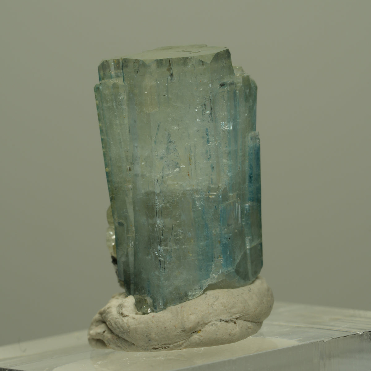 Aquamarin, Schörl Turmalin, Muskovit Stufe Erongo, Namibia 24*16*12mm #14974