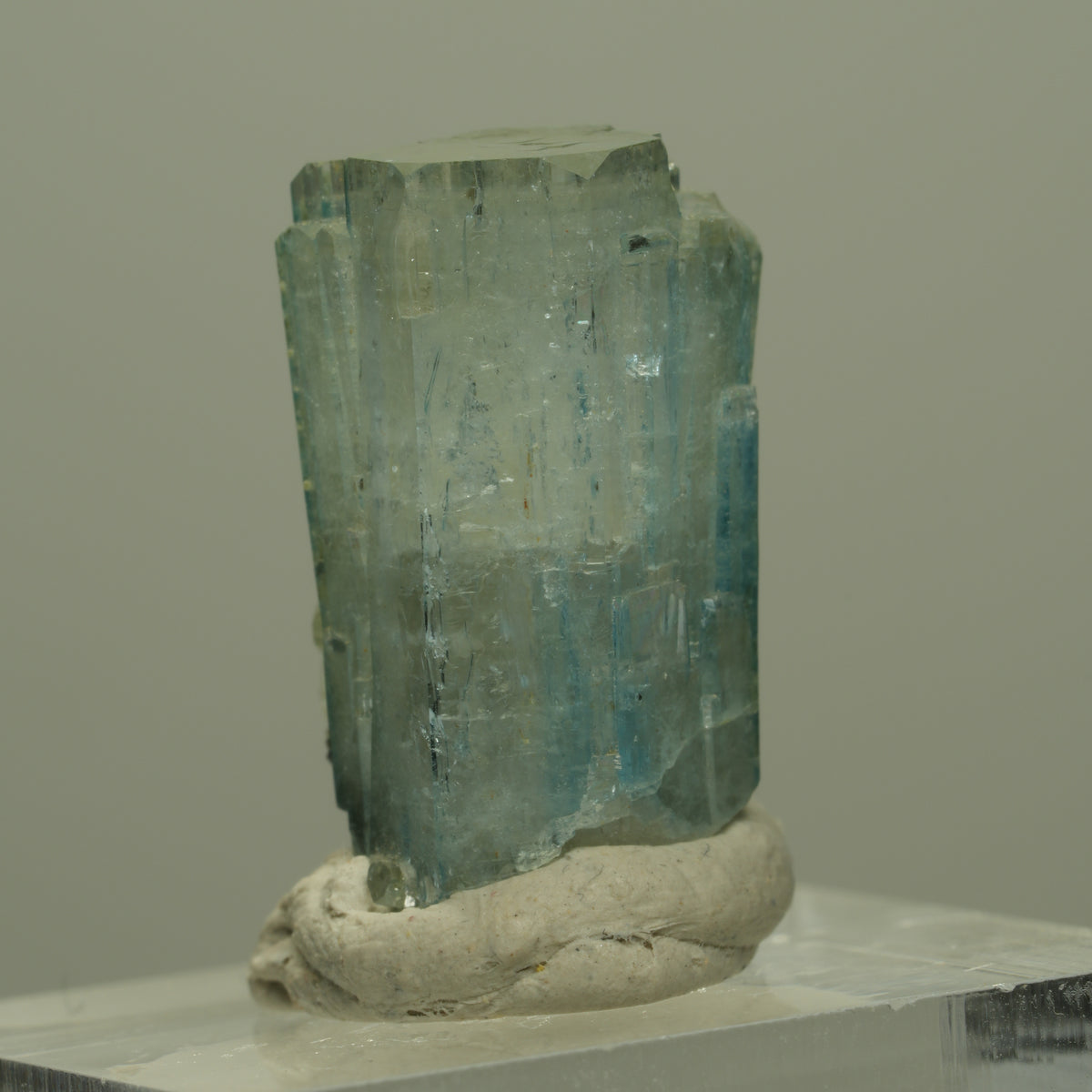 Aquamarin, Schörl Turmalin, Muskovit Stufe Erongo, Namibia 24*16*12mm #14974