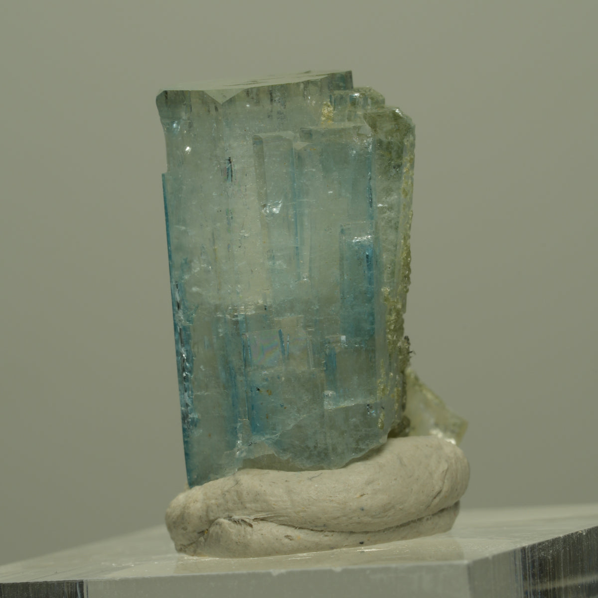 Aquamarin, Schörl Turmalin, Muskovit Stufe Erongo, Namibia 24*16*12mm #14974