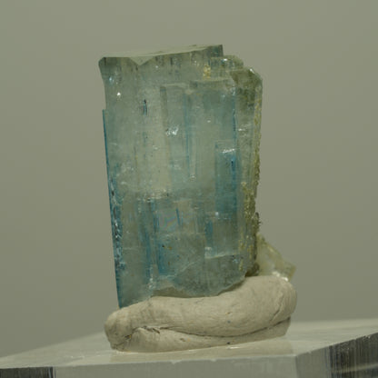 Aquamarin, Schörl Turmalin, Muskovit Stufe Erongo, Namibia 24*16*12mm #14974
