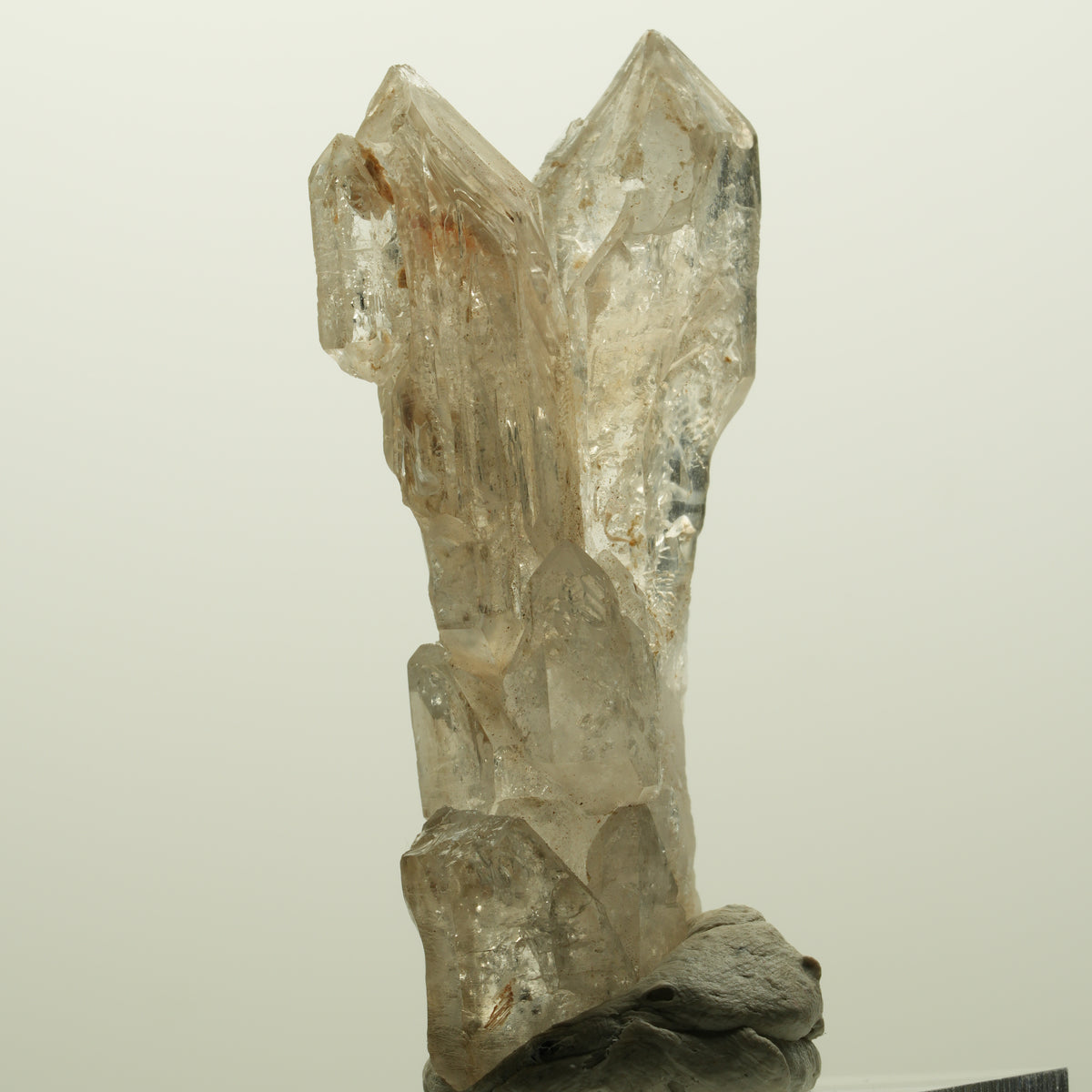 Skelett Phantom Rauchquarz Doppelender Gruppe Goboboseb, Namibia 53*25*16mm #14976