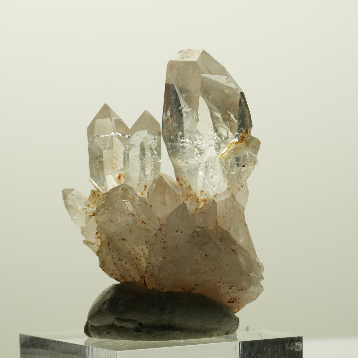 Skelett Phantom Rauchquarz Zepter Gruppe Goboboseb, Namibia 41*30*25mm #14977