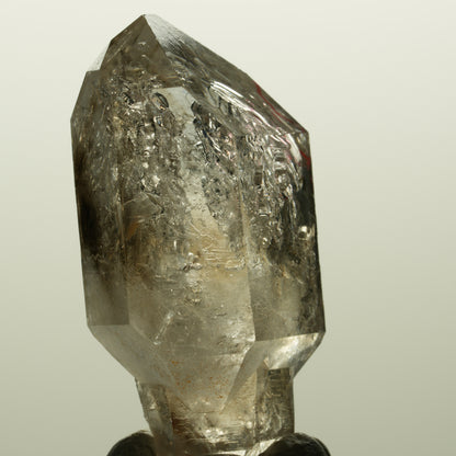 Enhydro Skelett Fenster Phantom Rauchquarz Zepter, 1x Blase Goboboseb, Namibia 46*23*17mm #14982
