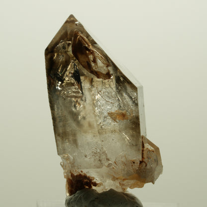 Skelett Phantom Rauchquarz Fenster Doppelender Spitze Goboboseb, Namibia 41*22*19mm #14988