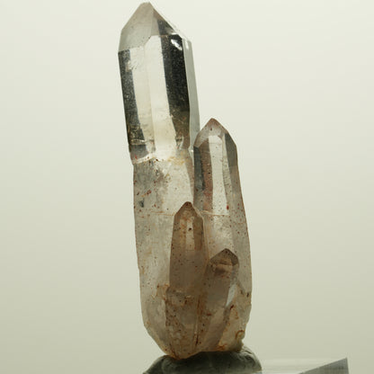 Skelett Phantom Rauchquarz Zepter mit Eisen Gruppe Goboboseb, Namibia 55*20*14mm #14991