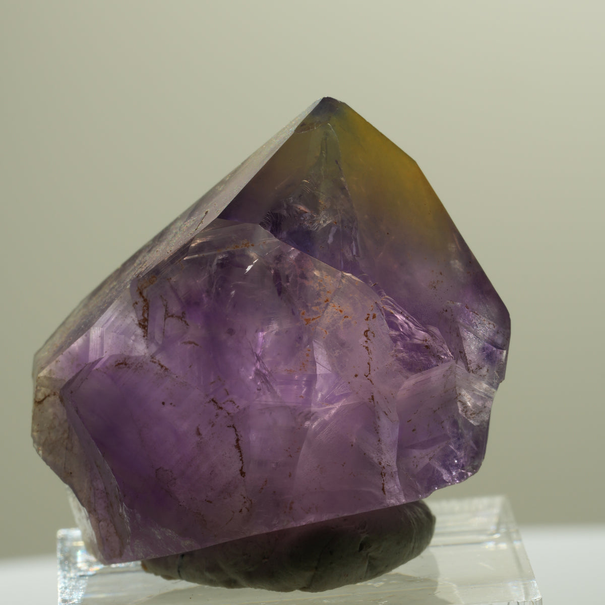 Seltene Skelett Phantom Amethyst Spitze Goboboseb, Namibia 32*27*23mm #14995