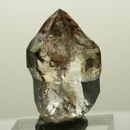 Enhydro Skelett Fenster Phantom Rauchquarz Zepter, 1x Blase Goboboseb, Namibia 36*23*18mm #14996