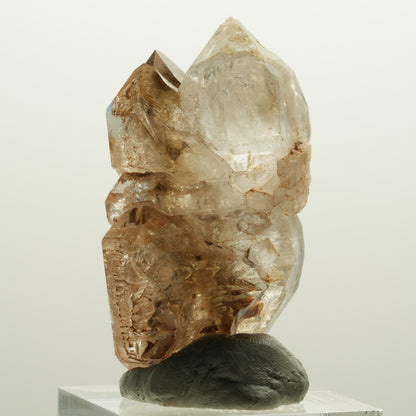 Skelett Phantom Rauchquarz Doppelender Gruppe Goboboseb, Namibia 45*25*18mm #14998