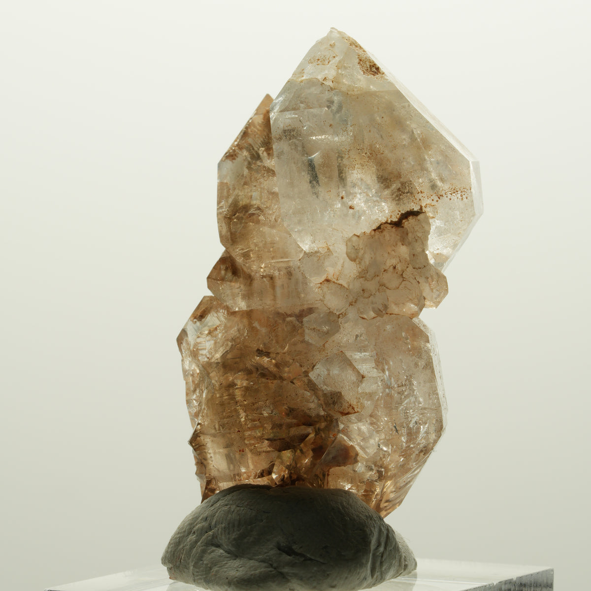 Skelett Phantom Rauchquarz Doppelender Gruppe Goboboseb, Namibia 45*25*18mm #14998