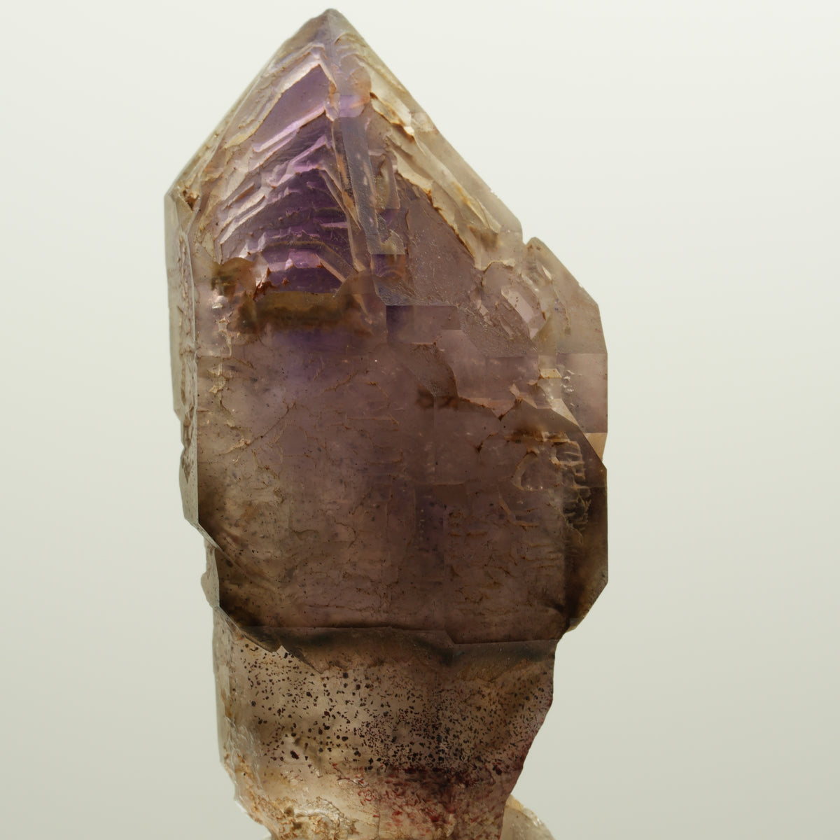 Seltene Phantom Amethyst Skelett Zepter Spitze Brandberg, Namibia 58*27*24mm #14999