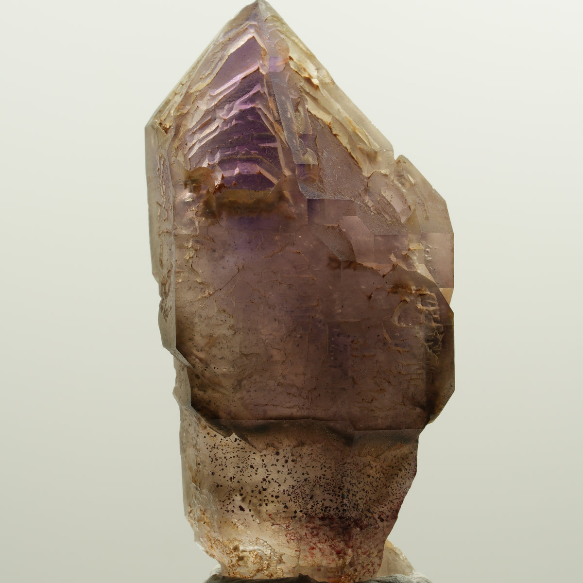 Seltene Phantom Amethyst Skelett Zepter Spitze Brandberg, Namibia 58*27*24mm #14999