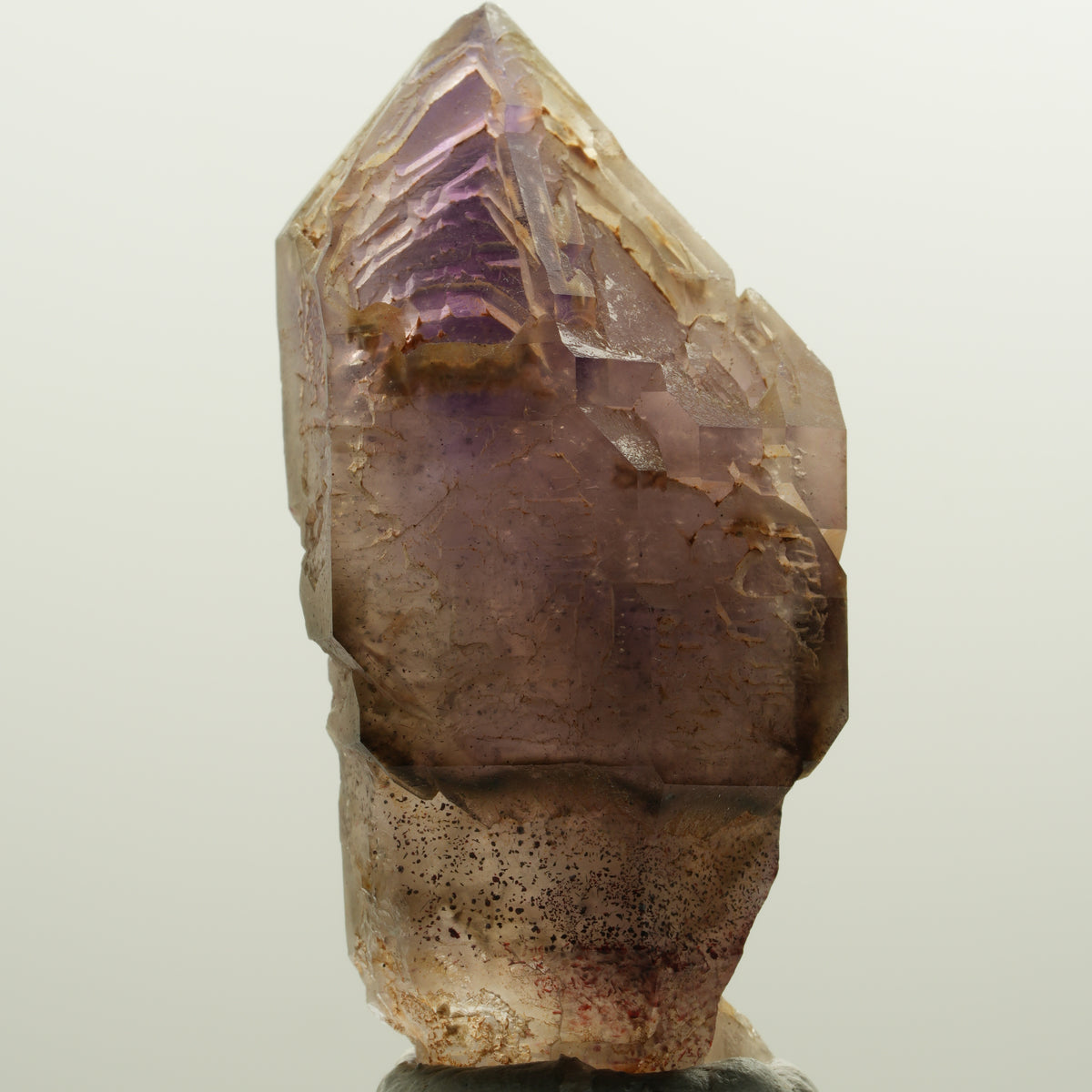 Seltene Phantom Amethyst Skelett Zepter Spitze Brandberg, Namibia 58*27*24mm #14999