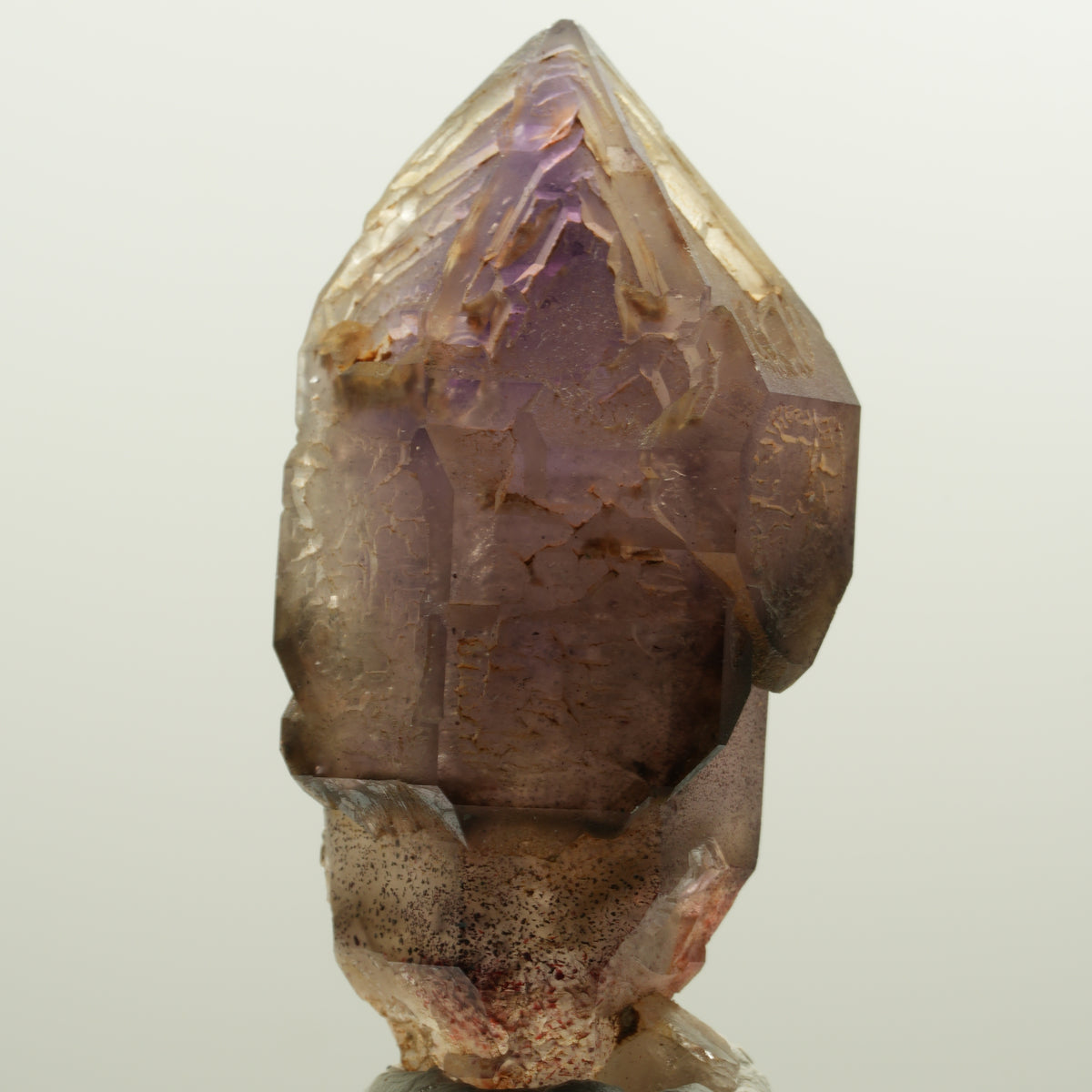 Seltene Phantom Amethyst Skelett Zepter Spitze Brandberg, Namibia 58*27*24mm #14999