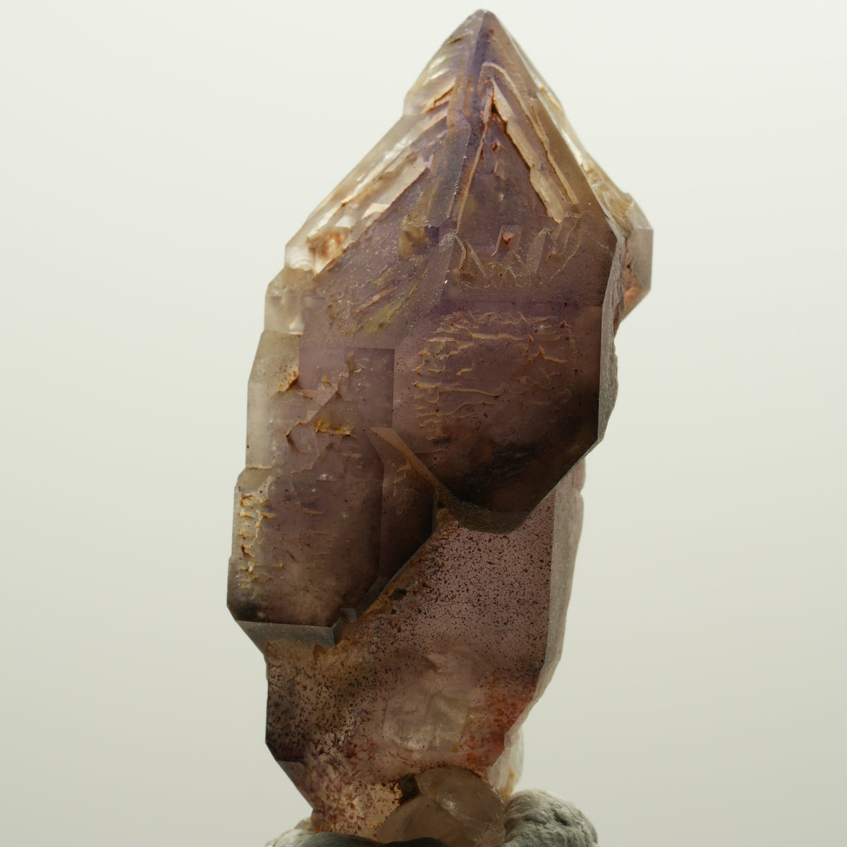 Seltene Phantom Amethyst Skelett Zepter Spitze Brandberg, Namibia 58*27*24mm #14999