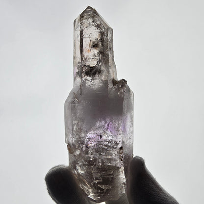 Enhydro Skeleton Amethyst DT Scepter 4x Bubble Valentine Pocket Gobobs. Namibie 119 x 40 x 34 mm 