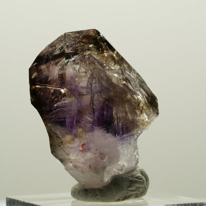 Skelett Phantom Amethyst Doppelender Zepter Spitze Goboboseb, Namibia 33*24*21mm #15001