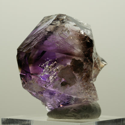 Skelett Phantom Amethyst Doppelender Zepter Spitze Goboboseb, Namibia 34*33*32mm #15002