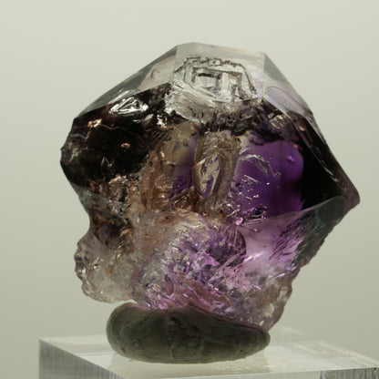 Skelett Phantom Amethyst Doppelender Zepter Spitze Goboboseb, Namibia 34*33*32mm #15002