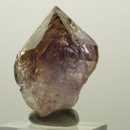 Skelett Phantom Amethyst Doppelender Zepter Spitze Goboboseb, Namibia 36*26*25mm #15003