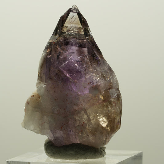 Skelett Phantom Amethyst Doppelender Zepter Spitze Goboboseb, Namibia 42*27*15mm #15004