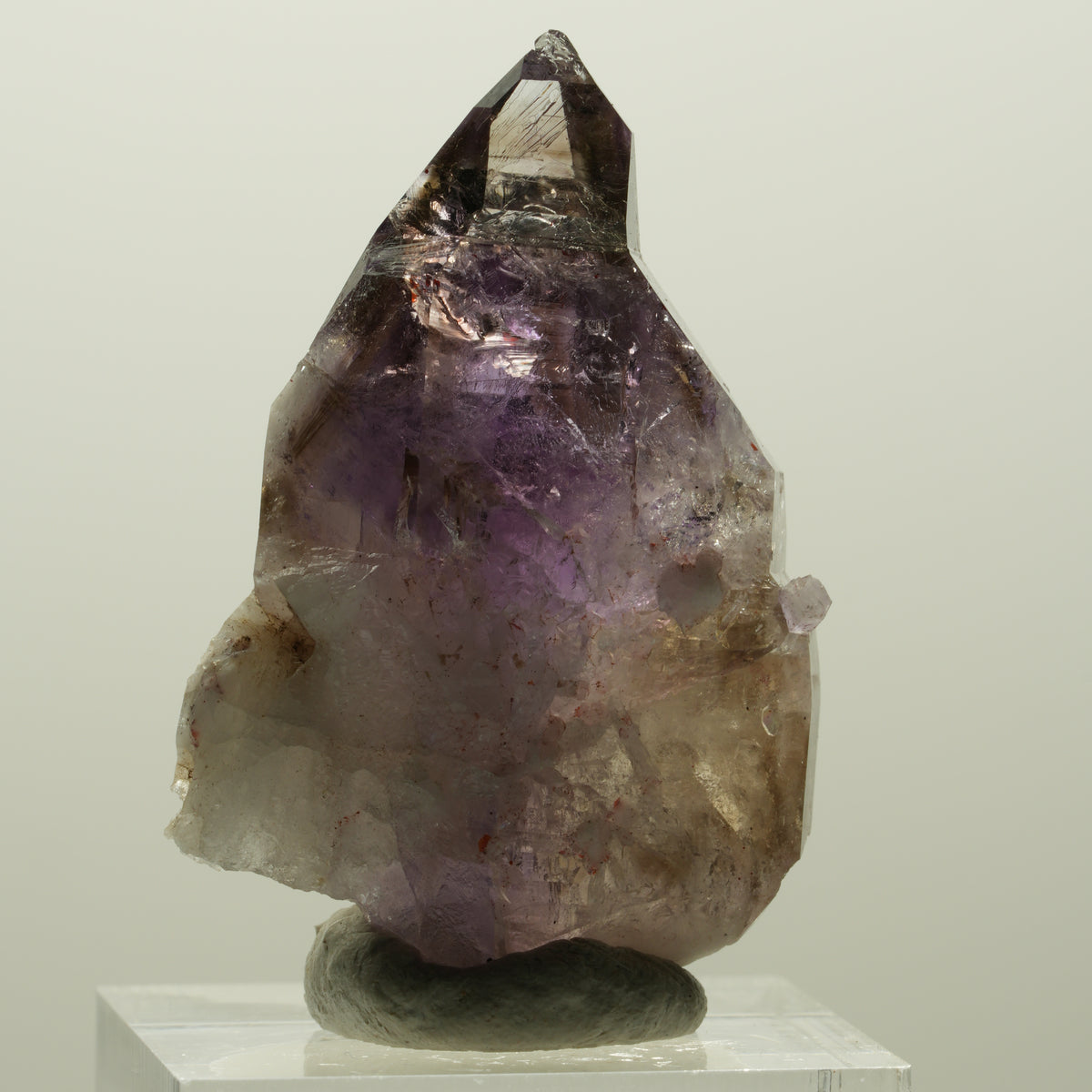 Skelett Phantom Amethyst Doppelender Zepter Spitze Goboboseb, Namibia 42*27*15mm #15004