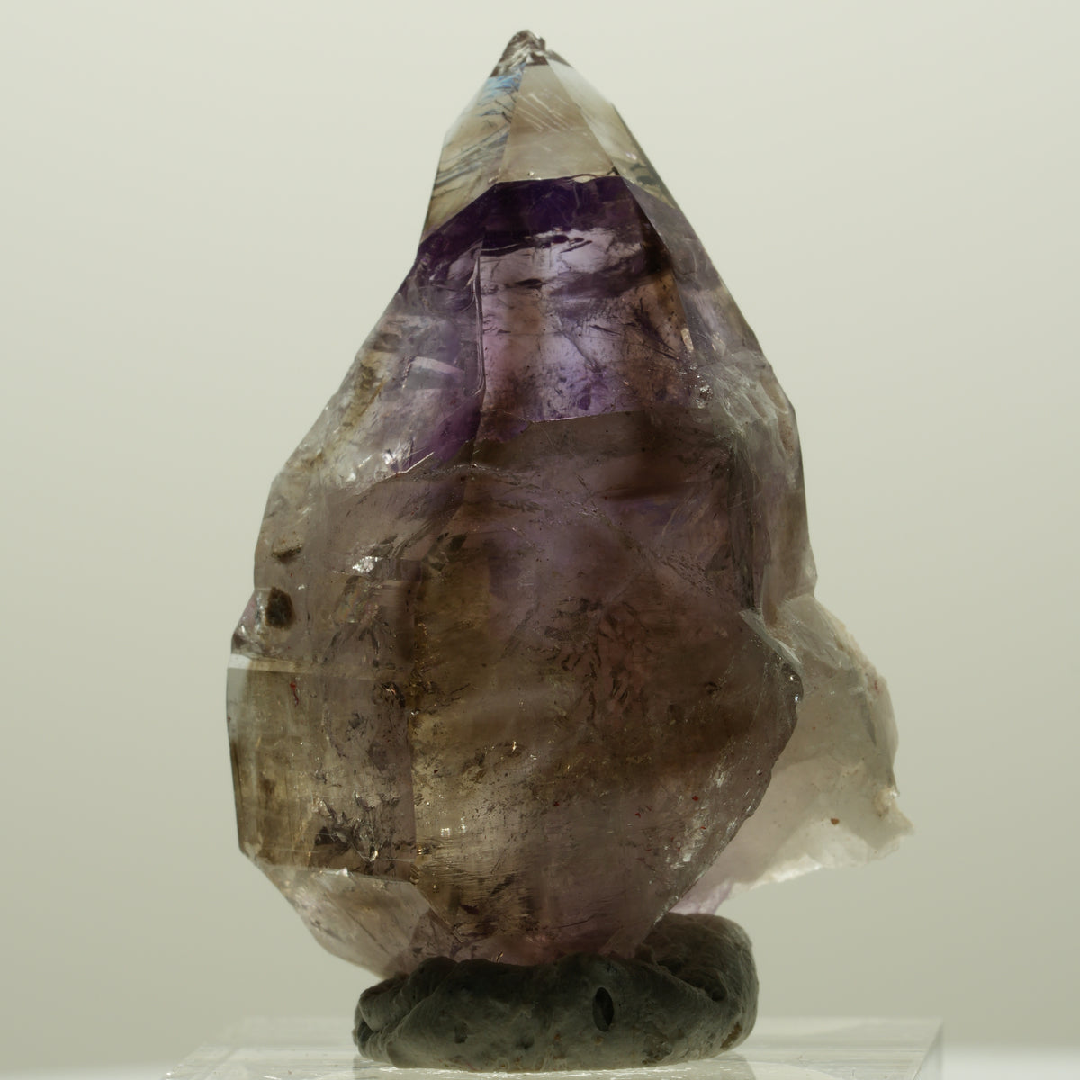 Skelett Phantom Amethyst Doppelender Zepter Spitze Goboboseb, Namibia 42*27*15mm #15004