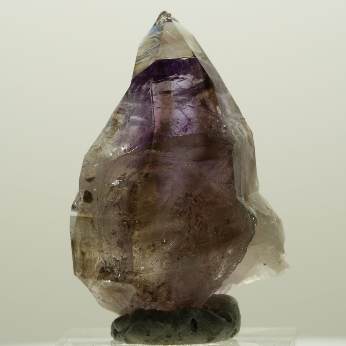 Skelett Phantom Amethyst Doppelender Zepter Spitze Goboboseb, Namibia 42*27*15mm #15004