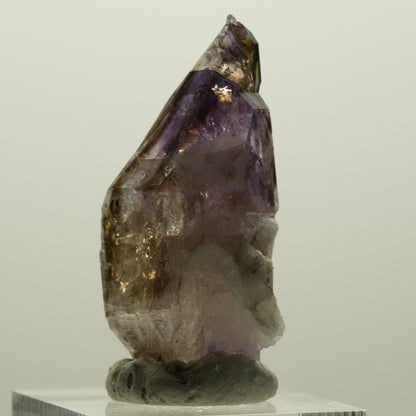 Skelett Phantom Amethyst Doppelender Zepter Spitze Goboboseb, Namibia 42*27*15mm #15004