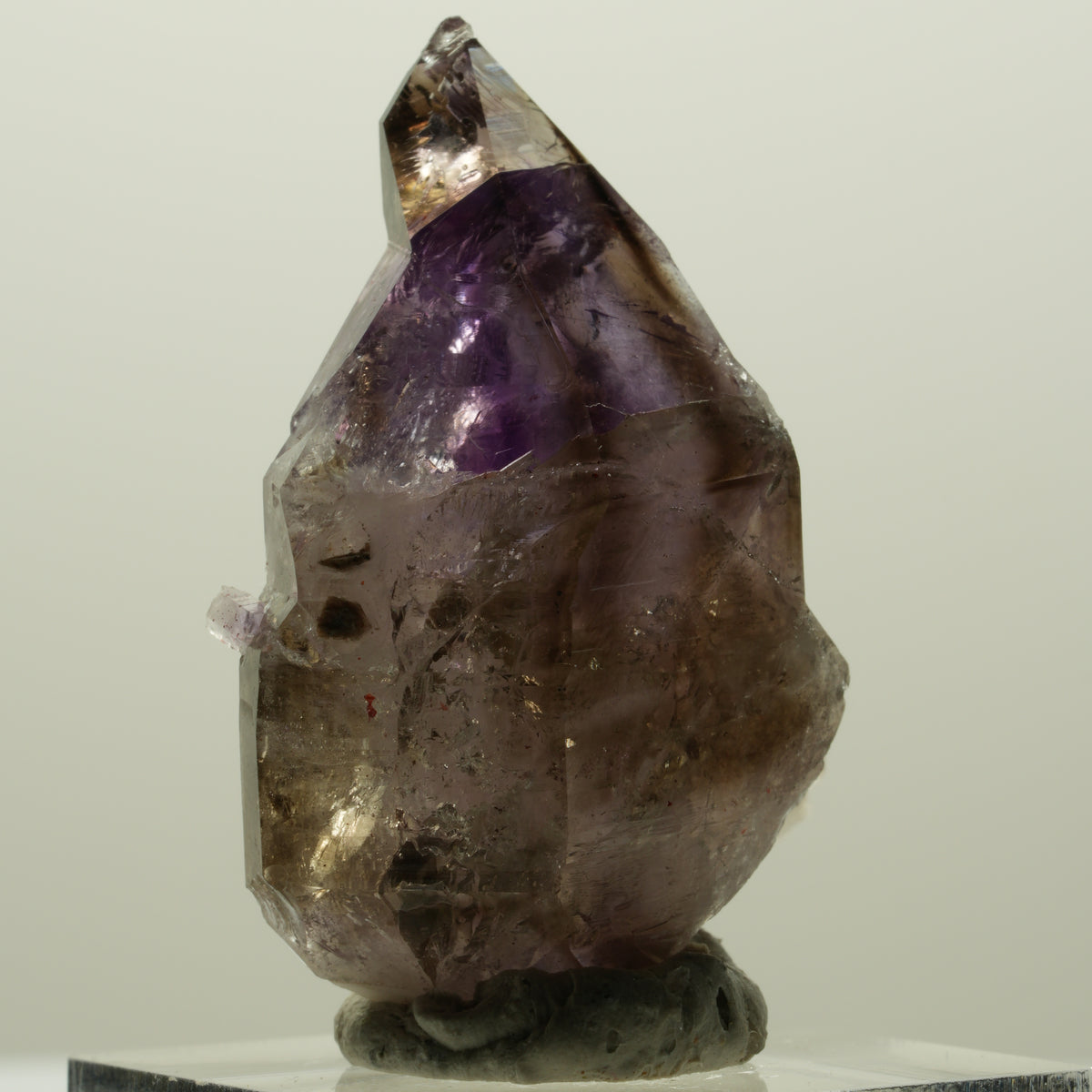 Skelett Phantom Amethyst Doppelender Zepter Spitze Goboboseb, Namibia 42*27*15mm #15004