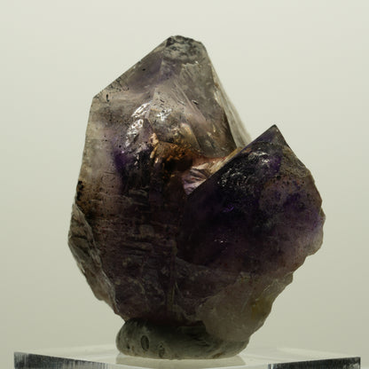 Skelett Phantom Amethyst Doppelender Zepter Gruppe Brandberg, Namibia 39*36*27mm #15005