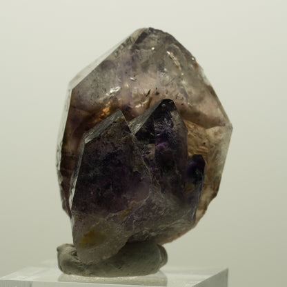 Skelett Phantom Amethyst Doppelender Zepter Gruppe Brandberg, Namibia 39*36*27mm #15005